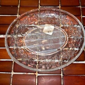 Princess House Fantasia oval soap dish